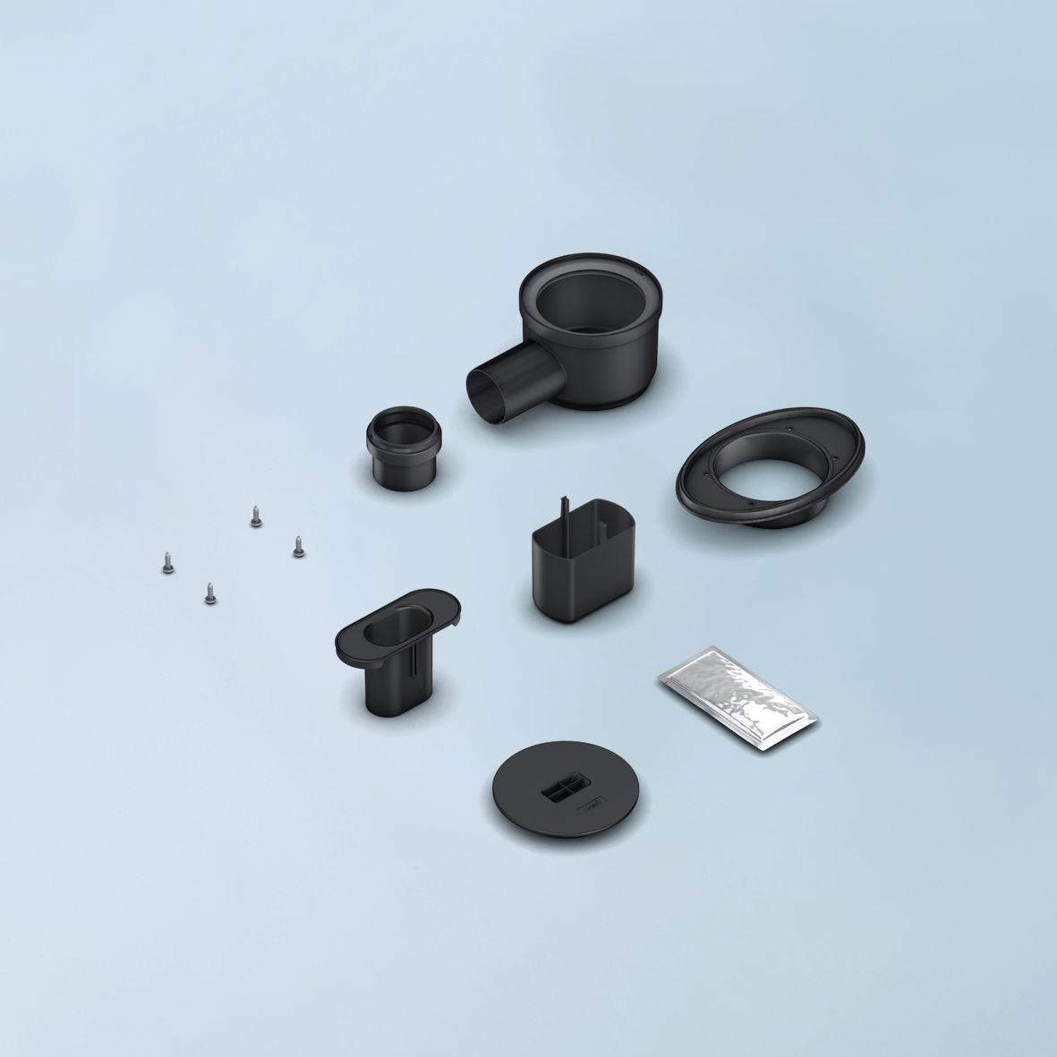 Fluxo Horizontal Wedi, evacuação linear, nominal Ø 50 mm, ref. Angola-Materiais.shop fornece materiais industriais e hardware premium. Confie em nós para todas as suas necessidades de construção.