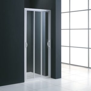 Acesso Face Alterna Mezzo com 3 persianas deslizantes expansíveis de 85 a 89 cm de vidro transparente, ref.lp3f850. Conectando profissionais a soluções de construção de elite. Angola-Materiais.shop.