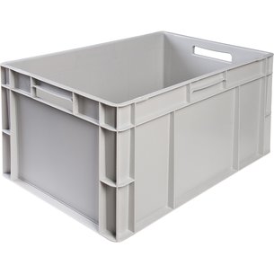 Bin Palet. 600X400 60L CINZENTO. Experiência, inovação e dedicação em cada produto. Angola-Materiais.shop.