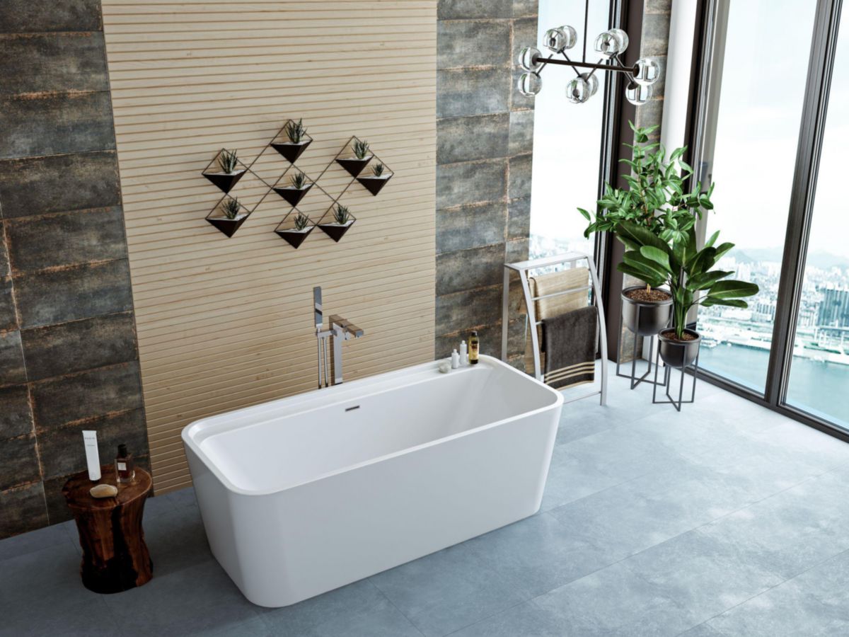 Tabela da ilha aquarina da Kâmbia em interior branco acrílico Exterior branco brilhante 170x80cm Prof 40cm Ref. 825351. Angola-Materiais.shop oferece materiais de construção e hardware de alta qualidade. Encontre tudo o que precisa para os seus projetos em um único lugar.