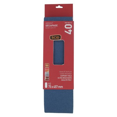 Banda infinita 75x457 G40 x2. Angola-Materiais.shop - A maior variedade de materiais de construção em Angola. Compre online com facilidade e segurança.
