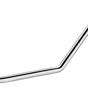 Barra a 135 ° 2 Pontos de fixação Diâmetro 32.400x400 mm Fixação invisível de aço inoxidável. A evolução da construção começa aqui. Angola-Materiais.shop.