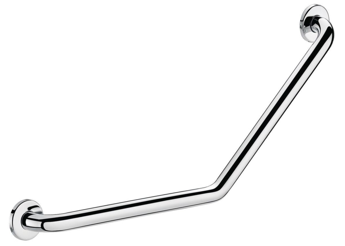 Barra a 135 ° 2 Pontos de fixação Diâmetro 32.400x400 mm Fixação invisível de aço inoxidável. A evolução da construção começa aqui. Angola-Materiais.shop.