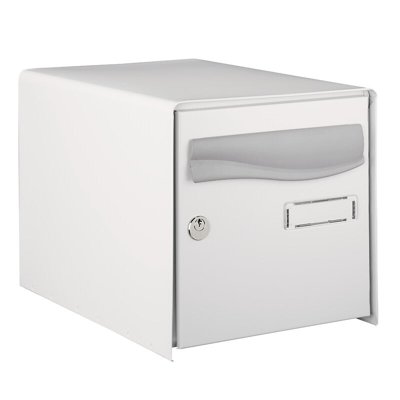 Caixa de correio prembox - lado duplo - cinza 7035 - L 302 x H 300 x D 410 mm. Materiais de construção sob medida para cada projeto. Angola-Materiais.shop, sua solução personalizada.