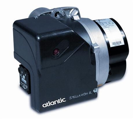 Atlantic Fioul Burner com spray mecânico. Com o aquecedor de Stella ref. 071904. Compromisso com a qualidade, em cada material, em cada entrega. Angola-Materiais.shop.