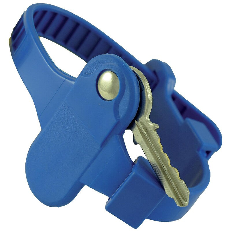 Pulseira azul para fechaduras comunitárias, não numeradas. Construção inteligente começa aqui. Angola-Materiais.shop, sua fonte confiável de materiais profissionais.