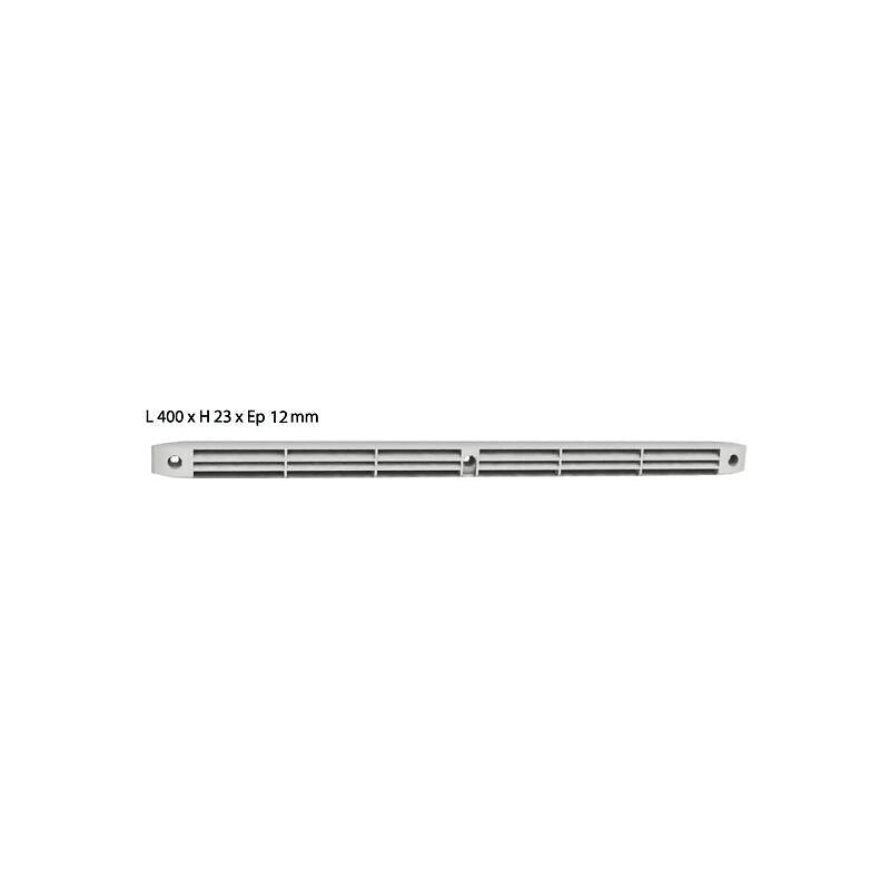 CE2A Capada de fachada para entrada de ar autônoma M15, M22, M30 acabamento cinza escuro. Materiais que fazem a diferença em cada projeto. Angola-Materiais.shop.