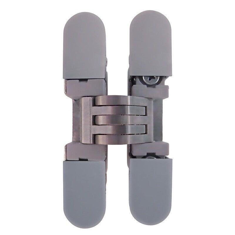 Dobradiça de móveis kubica para 18 mm de espessura, ajuste 3 -dimensional, cores cromadas de cetim. Máxima qualidade, mínimo esforço. Angola-Materiais.shop simplifica suas compras de materiais de construção.