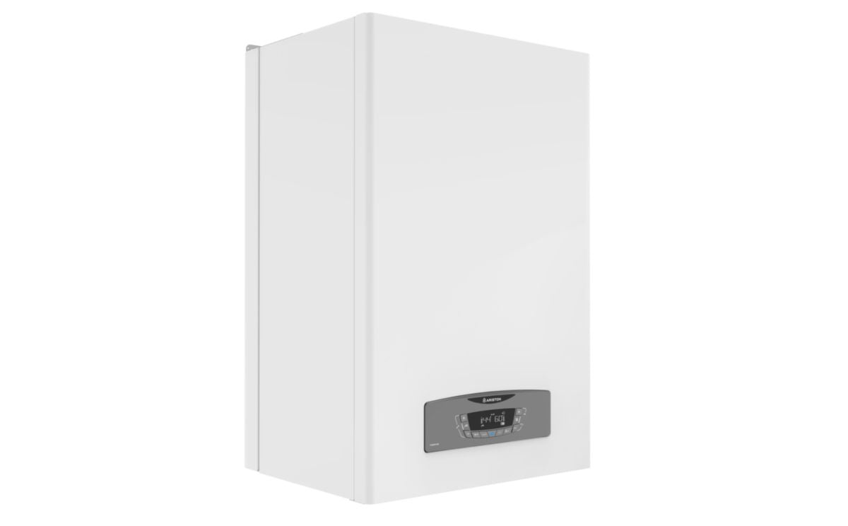Caldeira de parede de gás com decs clas clas b um máximo de 35 kW classe de energia A/A Ref.  Ariston. Inovação, qualidade e confiabilidade na palma da sua mão. Angola-Materiais.shop.