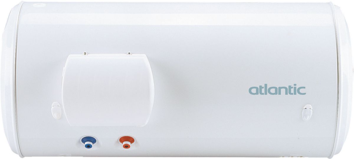 Aquecedor elétrico elétrico do Atlântico 200 litros com um monofásico Horizontal de resistência à parede Classe C 23120 Ref. 023120. Precisão, durabilidade e eficiência na Angola-Materiais.shop.