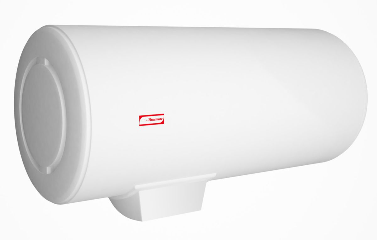 Aquecedor de água elétrica Thermor 200L Horizontal com resistência blindada 2,2 kW, ref. Entrega rápida e confiável em todas as cidades de Angola. Angola-Materiais.shop, a sua solução completa para materiais de construção.
