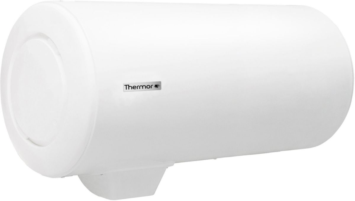 Thermor Duralis Aquecedor de água elétrica 100 litros ACI Proteção híbrida, ânodo em titânio Anticorrosion, resistência à esteatite, parede horizontal. Descubra os melhores materiais hidráulicos e elétricos na Angola-Materiais.shop. Fornecemos produtos confiáveis para todas as suas necessidades de construção.