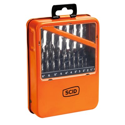 Caixas de perfuração HSS DIN338 19pc. Soluções completas para construção, reforma e manutenção. Angola-Materiais.shop entrega em todas as províncias.