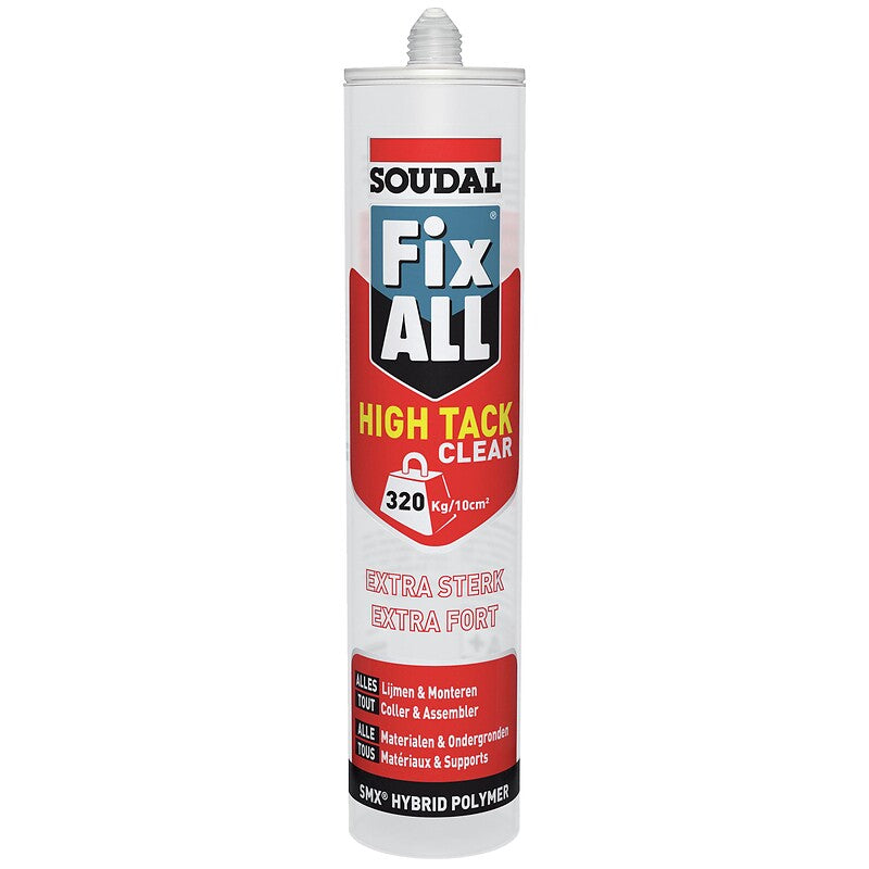 Cola e fibra de mastigação toda a aderência alta com adesão inicial muito alta com base no polímero híbrido cor preta 12 x 290ml. Entregas rápidas, produtos de primeira. Angola-Materiais.shop em todas as cidades de Angola.