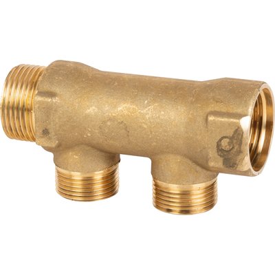 Série de colecionadores modular '' e '', 2 saídas, entrada 20 x 27 - saída M22, distância central 35 mm, comprimento total 87 mm Ref. 9532222. Construindo Angola, um material de cada vez. Angola-Materiais.shop.