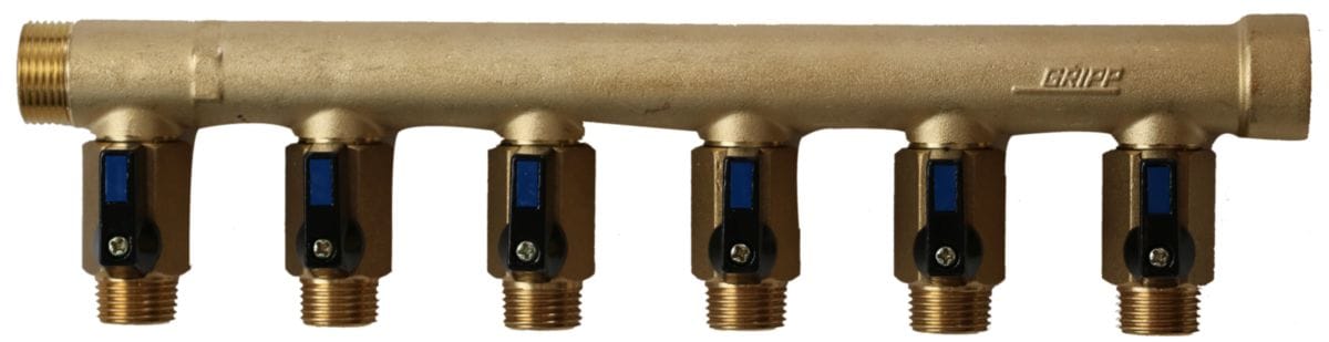 Tipo de coletor FC Mini Válvulas 6 Saídas Ref. 003637. Construindo excelência, entregando sonhos. Angola-Materiais.shop.