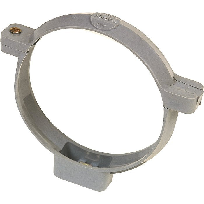Colar de flange berço - Ø 100 mm - PVC cinza. Construção eficiente começa com escolhas inteligentes. Escolha Angola-Materiais.shop.