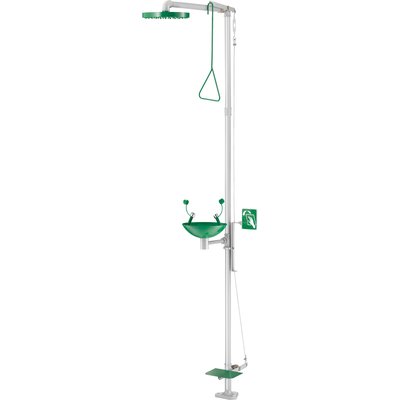Combinação de chuveiro de segurança e máquina de lavar leve nas alças com manual ou pé: ref. 9203. Angola-Materiais.shop fornece materiais industriais e hardware premium. Confie em nós para todas as suas necessidades de construção.