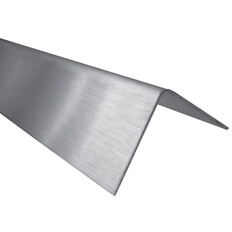 Comprimento de aço inoxidável de cetim de ângulo equal 2 m 20x20x0.8. Construindo Angola, um material de cada vez. Angola-Materiais.shop.