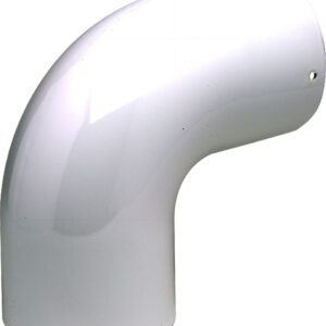 Cotovelo esmaltado branco de Sanpli 90 ° Diâmetro 125 mm Ref. 312124, dez. A revolução dos materiais de construção está aqui. Angola-Materiais.shop.