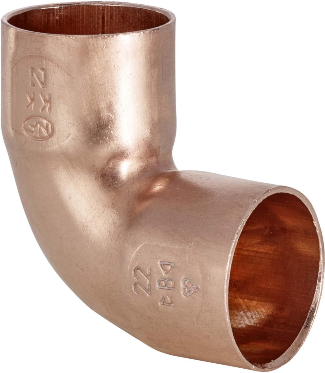 Cotovelo de cobre 5090 raio pequeno 90 ° fêmea feminina D 16 Altech (saqueta de dois elementos), ref: alt02ef5090 016. Materiais de construção sob medida para cada projeto. Angola-Materiais.shop, sua solução personalizada.