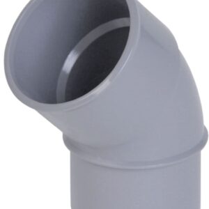 45 ° Cotovelo masculino -feminino, Ø 100 mm - Nicoll Gray PVC, ref.uct4. Tecnologia, qualidade e performance em sintonia. Angola-Materiais.shop.
