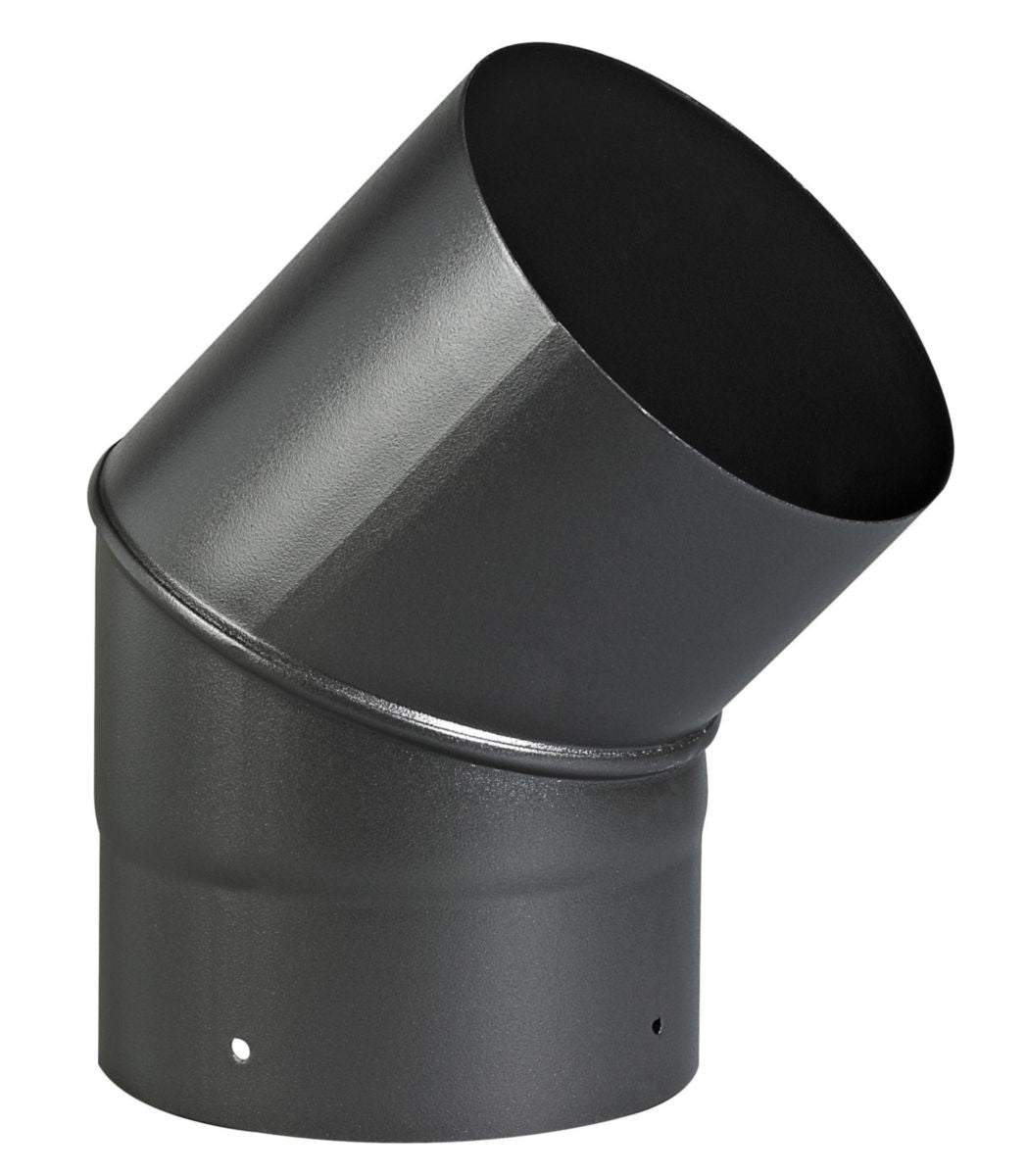 SANPLI BR45 ° Cotovelo (com setor de diâmetro 139 a 200) Matt Black Diâmetro 150 mm Ref. 342441, dez. Construa com confiança: Angola-Materiais.shop, seu parceiro em materiais de construção de ponta.