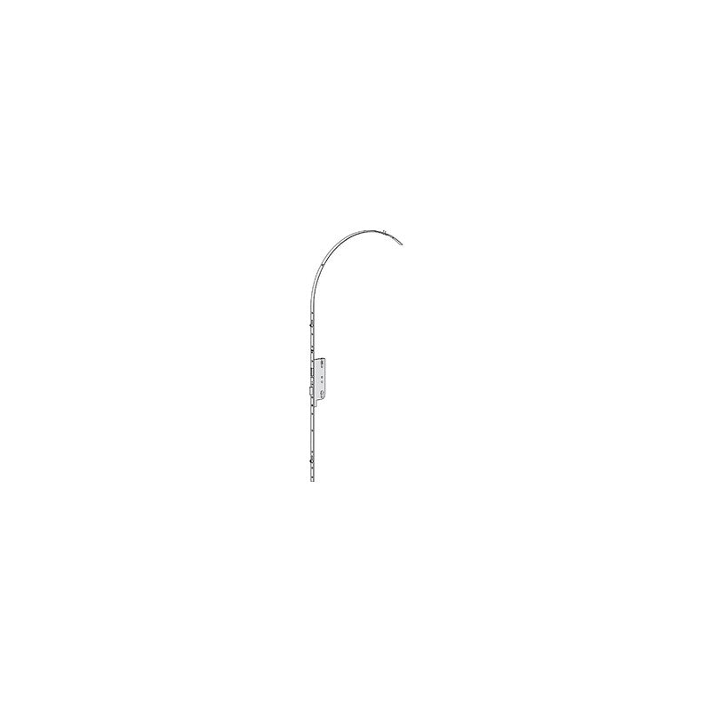 Cremona Europa 3 seixos equipados com apoio de cabeça 18 mm em eixo 2500 mm a 40 mm. A força dos melhores materiais ao seu alcance. Angola-Materiais.shop.