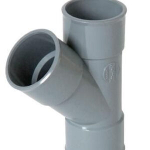 Calcinha e galhos simples -homens -mulheres a 45 ° - UBH14 - PVC cinza - Ø 40 mm. Tecnologia e qualidade reunidas em um só lugar. Angola-Materiais.shop.
