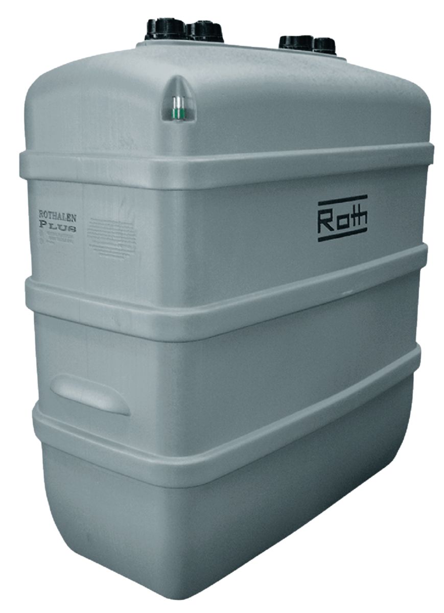 Fioul Tank com tigela de retenção integrada Rothalens mais pehd 1500l, ref. Inovação que constrói futuros. Angola-Materiais.shop.