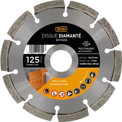 D Diamond Poly MG-125-07 SEGM. Materiais de construção de primeira linha, disponíveis agora na Angola-Materiais.shop. Entrega em todo o país.