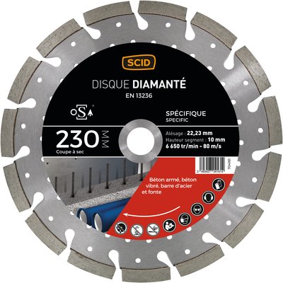 D Diamond Spec Mg -230-10 SEGM. Materiais de construção que fazem a diferença. Angola-Materiais.shop, sua escolha inteligente.