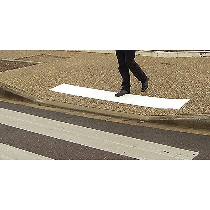 Lajes de podotáteis para alerta a vigilância grudar para uso externo Clarion - 1330 x 400 mm - acabamento branco. Inovação, qualidade e confiabilidade na palma da sua mão. Angola-Materiais.shop.