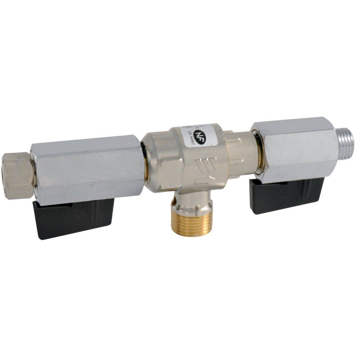 Desconector + 2 válvulas 2000, Frisquet, ref. F3AA40521. Encontre produtos hidráulicos e elétricos de alta qualidade na Angola-Materiais.shop. Atendemos projetos de pequena e grande escala.