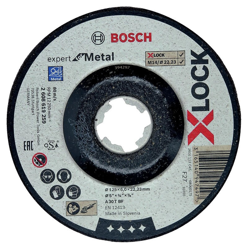Metal Metal Metal Metal Deportado Xlock 125x6 mm Caixa de 10 discos. A revolução dos materiais de construção está aqui. Angola-Materiais.shop.