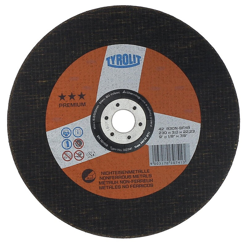 CURTO DE CURTO DE CUTADO PREMIUM Corte de alumínio Ø 230 espessura 3 mm Bore 22,2 mm. O parceiro definitivo para sua construção. Angola-Materiais.shop.