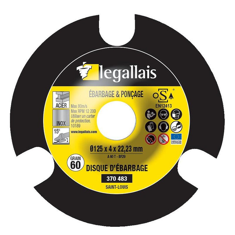 Disco de debarking invisível Saint Louis Grain 60. Construa com inteligência, construa com Angola-Materiais.shop.