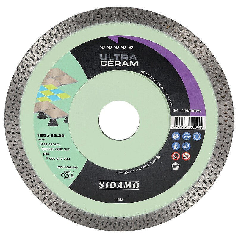 DIVERSOS DIAMENTOS RIM CONTÍNOR RIM ULTRA CERAM MATERIAIS DE DECORAM Diâmetro de 85 mm, espessura 1,4 mm, furo 22,2 mm. Descubra a excelência em materiais de construção. Angola-Materiais.shop, sua referência em hardware e ferramentas.