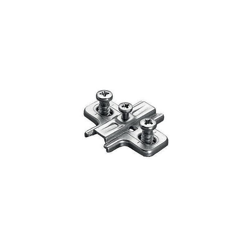 Base cruciforme parafuso de Hancock, distância de 3 mm, com parafusos de euro pré -montados - caixa de 50. Construção inteligente começa aqui. Angola-Materiais.shop, sua fonte confiável de materiais profissionais.