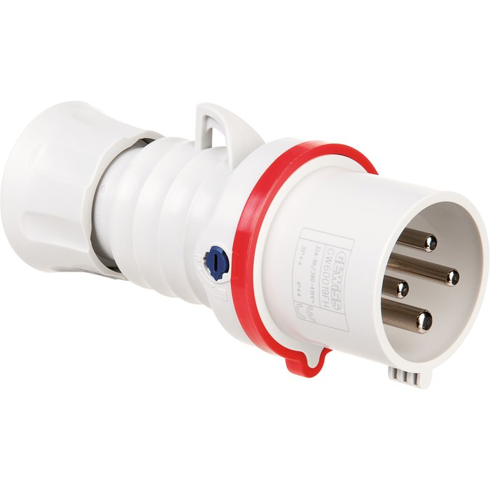 Folha móvel direita HP - IP44/IP54 - 3P+T 32A 380-415V 50/60HZ - RED - 6H - HUT RÁPIDO REF/GW60019FH. Soluções completas para construção, reforma e manutenção. Angola-Materiais.shop entrega em todas as províncias.
