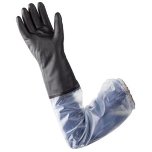 Luvas químicas de PVC Tamanho do manguito longo 10 desbloqueio e produtos químicos, ref. 273-307-10-6. Materiais que fazem a diferença em cada projeto. Angola-Materiais.shop.