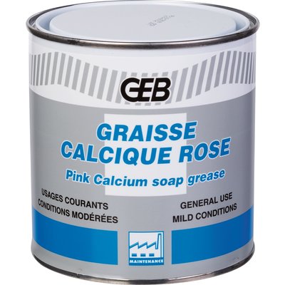 Grease de cálcio de rosa GEB 600G. Materiais de ponta para construções de sucesso. Angola-Materiais.shop, sua fonte de excelência.
