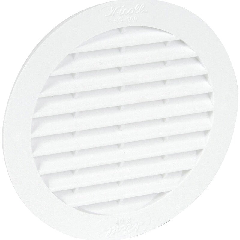 Grade de ventilação redonda para mangueira de fibras Ø 100 mm tipo BC110. Construindo sonhos com os melhores materiais. Angola-Materiais.shop.