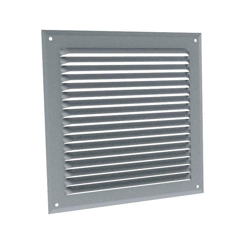 Grade de aeeração em apliques a GA Um alumínio de alumínio de alumínio em 390 x 400 mm. Construção moderna, materiais de vanguarda. Angola-Materiais.shop.