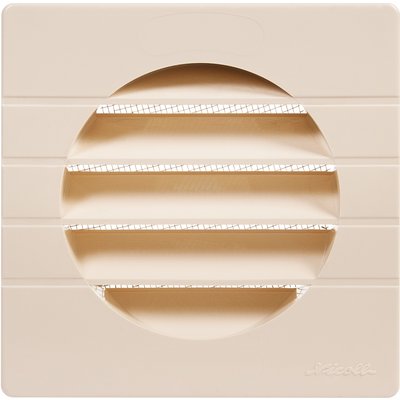 Fachada de grade de ventilação especial para tubo de PVC - getM125 - Sombra de areia - 149x149x38 mm - Ø 125 mm. Angola-Materiais.shop oferece materiais de construção e hardware de alta qualidade. Encontre tudo o que precisa para os seus projetos em um único lugar.