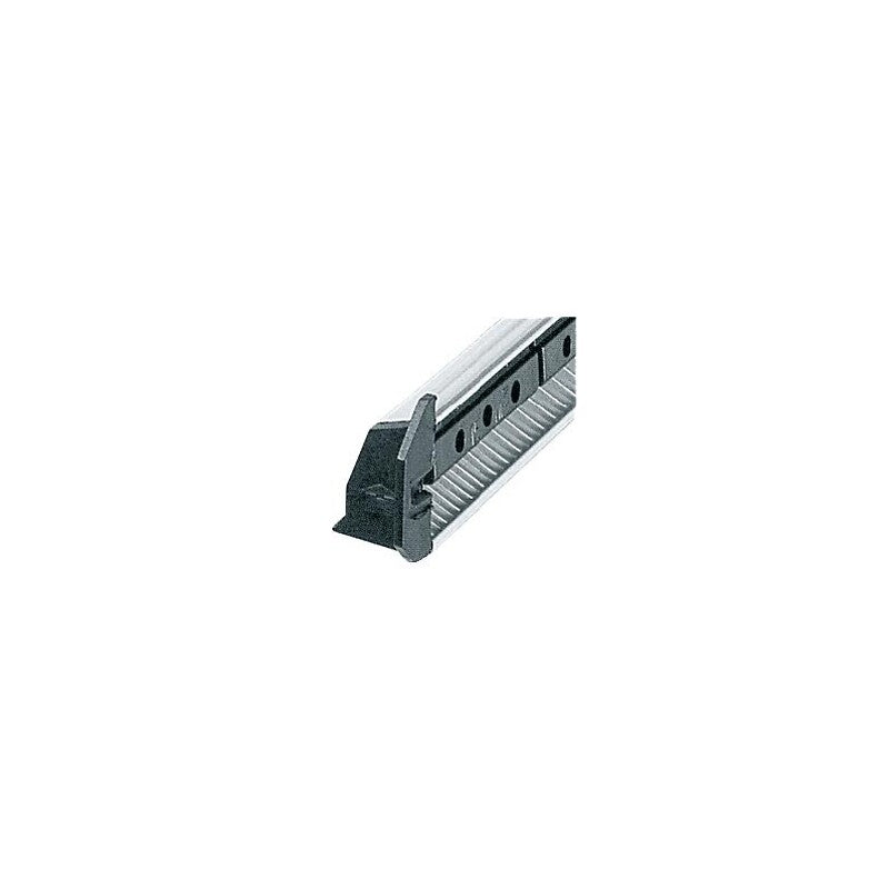 ENTRADA DE AR ​​AUTRO -REGULAÇÃO DE ARMORENTE 475 x 35 mm - alumínio branco - tipo 471. Inovação que constrói futuros. Angola-Materiais.shop.