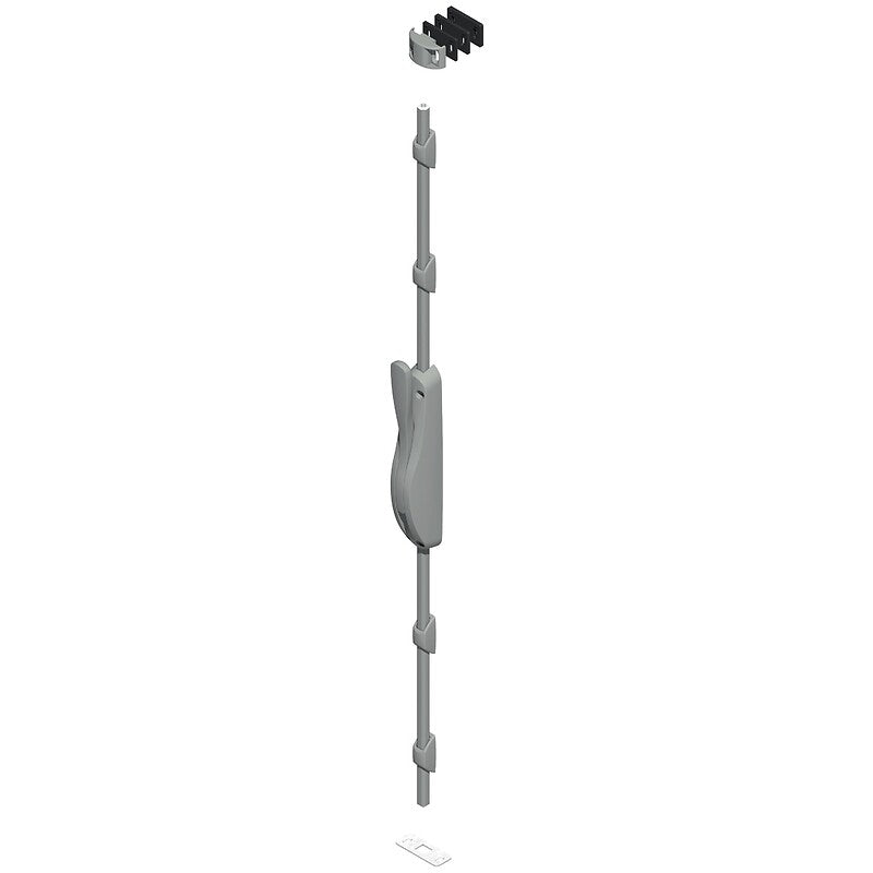 Guia da haste para o bombeiro de Croissé DS Cinza Color Ral 9006. Simplifique seus projetos de construção com Angola-Materiais.shop. Temos tudo o que você precisa, entregue na sua porta.