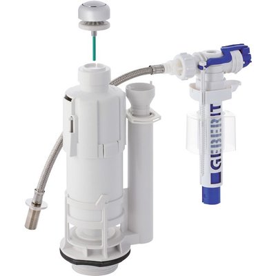 Geberit Tipo 220 - 380 Mecanismo de caça completo, caça interrupável, dieta universal, 12 x 17 Brilhões cromados brilhantes Ref. 283.006.21.2. Precisão, durabilidade e eficiência na Angola-Materiais.shop.