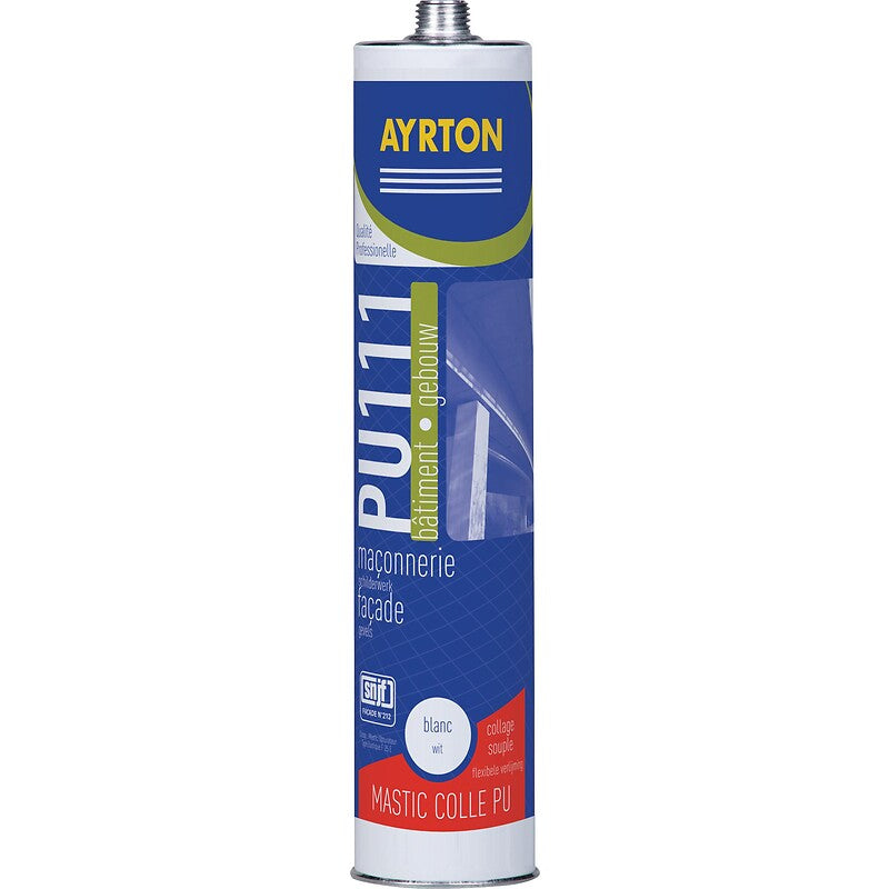 MASTÁRIO POLUIUTETANO PU 111 Cartucho de cor preta 310 ml. A evolução da construção começa aqui. Angola-Materiais.shop.