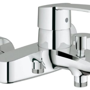 Mistor de banheiro Eurostyle Cosmopolitan, monocomande 15 x 21, montagem de parede aparente, acessórios para paredes, Chrome Ref. 32228002 GROHE. Materiais que inspiram, construções que impressionam. Angola-Materiais.shop.